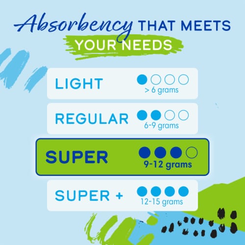 Kroger® Tampons Super Absorbency Unscented Perspective: right