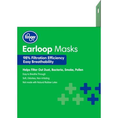 Kroger Earloop Face Masks Perspective: right