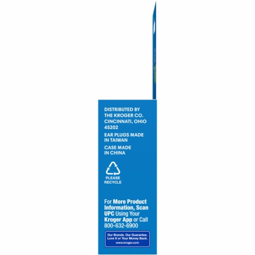 Kroger® Foam Ear Plugs Perspective: right