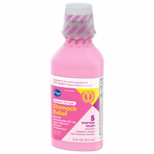 Kroger® Stomach Relief Liquid BIG Deal! Perspective: right