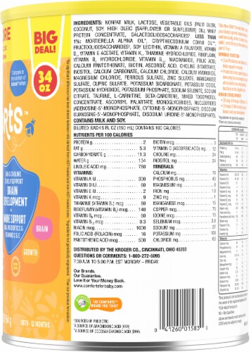 Comforts™ Infant Formula Perspective: right