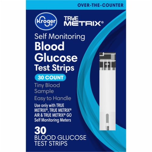 Kroger® True Metrix Self-Monitoring Blood Glucose Test Strips Perspective: right