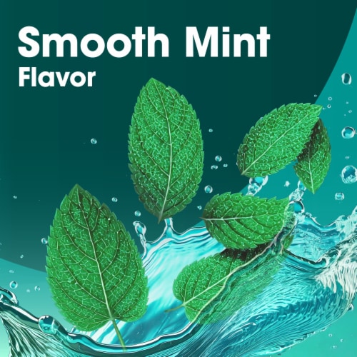 Kroger® Gum Defense Mouthwash Smooth Mint Alcohol Free Perspective: right