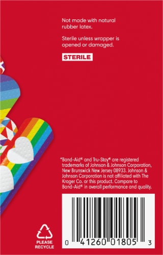 Kroger Rainbow Variety Pack Bandage Perspective: right