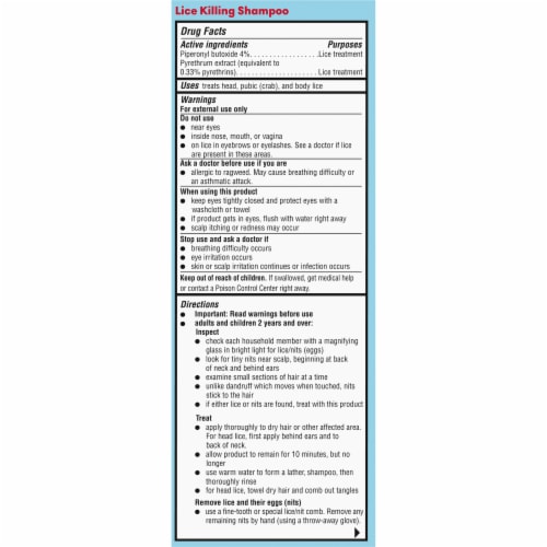 Kroger® Complete Lice Treatment Kit Perspective: right