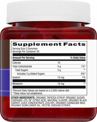 Simple Truth® Sleep Support Gummies Perspective: right
