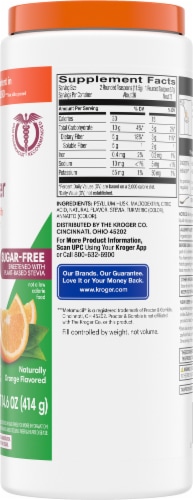 Kroger® Premium Daily Fiber Psyllium Husk Multihealth Daily Fiber Supplement Perspective: right