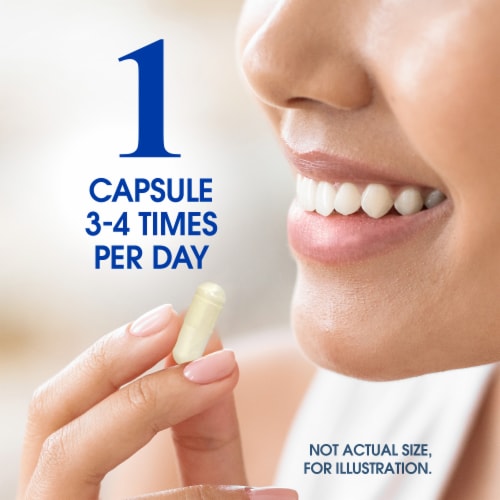 Kroger® Magnesium Citrate Capsules 100mg Perspective: right