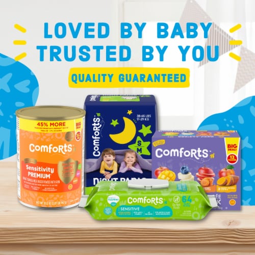 Comforts™ Refreshing Scent Baby Wipes Perspective: right