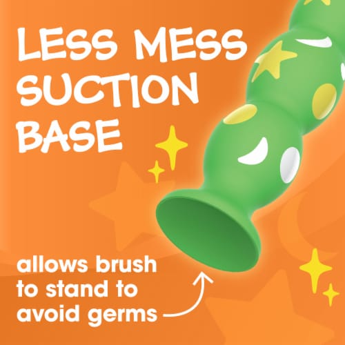 Kroger® Kids Suction Cup Toothbrushes With Extra Soft Bristles Perspective: right