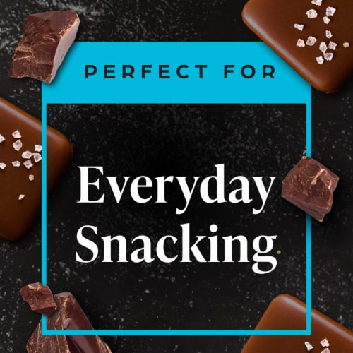 Private Selection® Dark Chocolate Sea Salt Truffles Bag Perspective: right