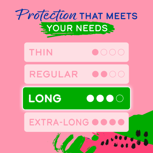 Kroger® Liners Long Unscented Perspective: right