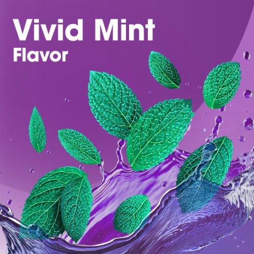 Kroger® Enamel Defend Mouthwash Vivid Mint Alcohol Free Perspective: right