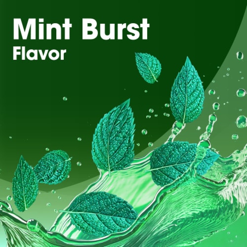 Kroger® Antiseptic Mouthwash Mint Burst BIG DEAL! Perspective: right