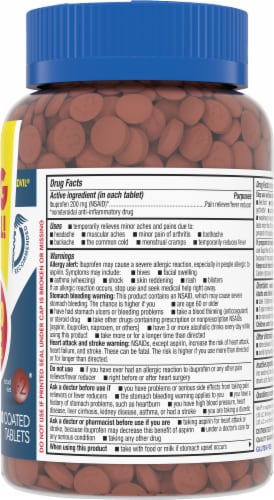 Kroger® Ibuprofen 200 mg Coated Tablets Twin Pk BIG Deal! Perspective: right