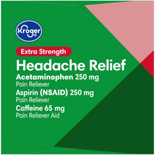 Kroger® Extra Strength Headache Relief Caplets Perspective: right