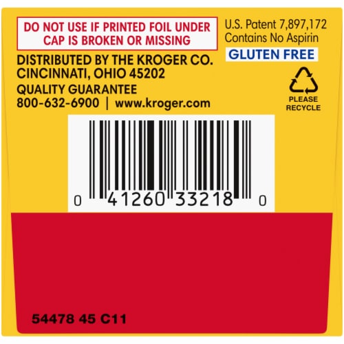 Kroger® Extended Release Arthritis Pain Relief Caplets 650mg Perspective: right
