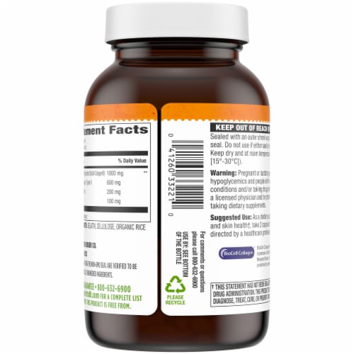 Simple Truth® 100 mg Hydrolyzed Collagen Capsules Perspective: right