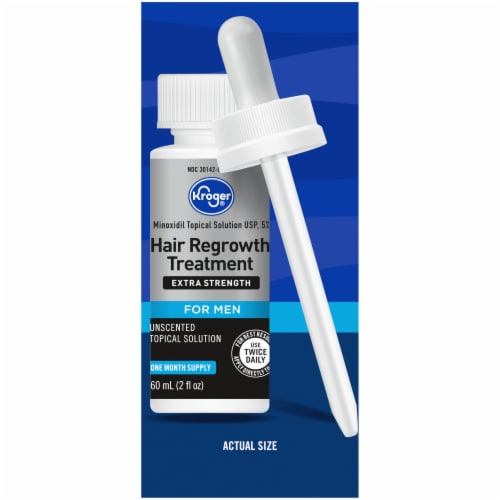 Kroger® Extra Strength Hair Regrowth Treatment for Men Perspective: right