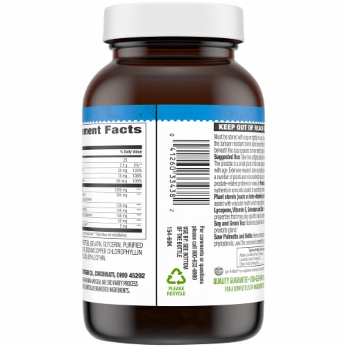 Simple Truth® Phytosterols Prostate Support Softgels Perspective: right