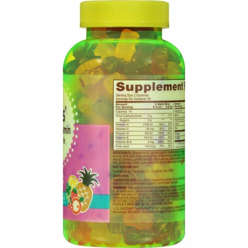 Kroger® Kids' Multivitamin Gummies Perspective: right