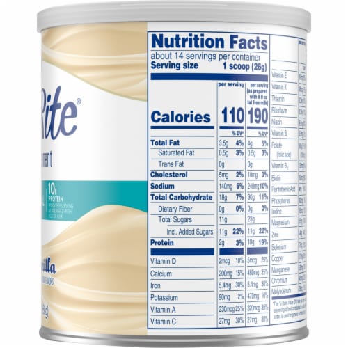 Kroger® Slim Rite® French Vanilla Meal Replacement Shake Mix Perspective: right
