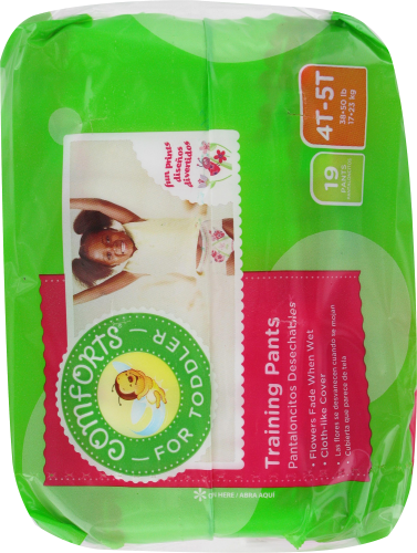 Comforts® For Toddler Day & Night Training Pants Girls 4T-5T Perspective: right