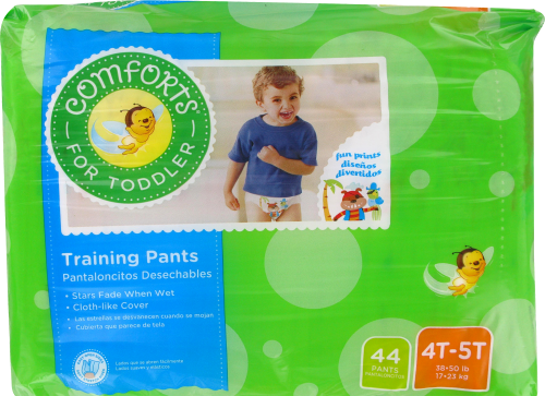 Comforts™ For Toddler Day & Night Training Pants Boys 4T-5T (37+ lbs) Perspective: right
