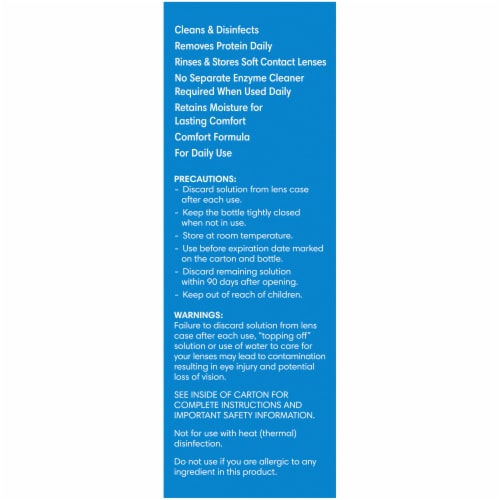 Kroger® Multi-Purpose Contact Lens Solution Perspective: right