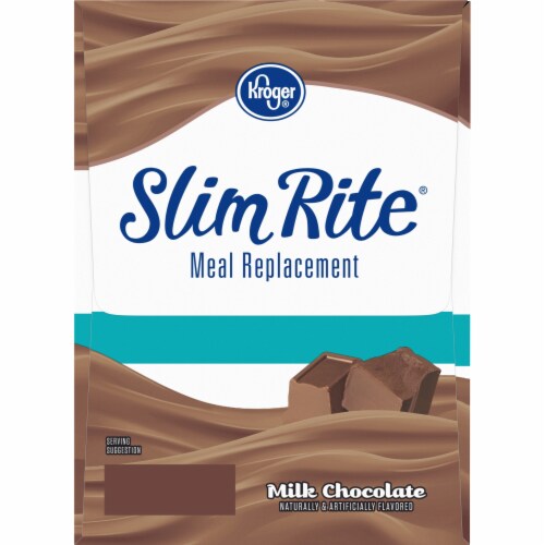 Kroger® Slim Rite® Milk Chocolate Meal Alternative Beverage 8 Bottles Perspective: right