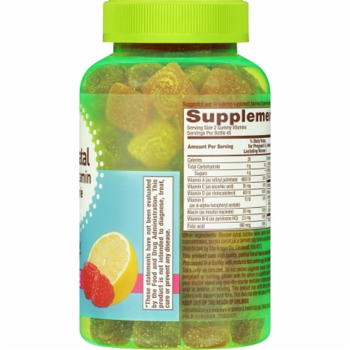 Kroger® Prenatal Multivitamin Gummies Perspective: right