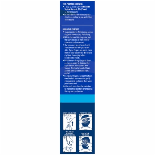 Kroger® Hair Regrowth Treatment for Men Perspective: right