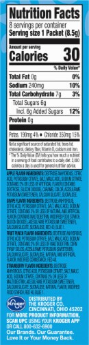 Comforts™ Pediatric Electrolyte Powder Packs Perspective: right
