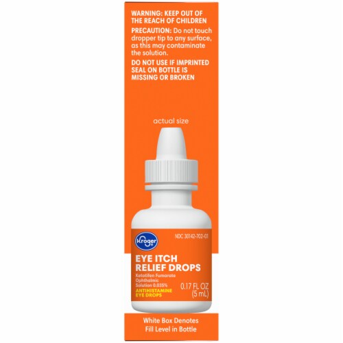 Kroger® Itch Relief Eye Drops Perspective: right