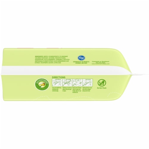 Comforts™ Fragrance-Free Baby Wipes Perspective: right