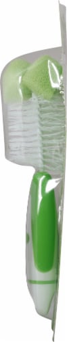 Comforts™ Narrow Neck Baby Bottle & Nipple Brush Perspective: right