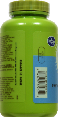 Kroger® Extra Strength Hair Skin & Nails Everyday Health Support Tablets Perspective: right