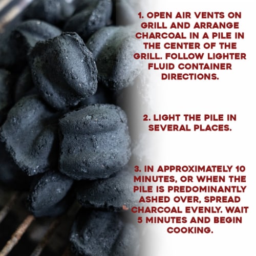 Kroger® Ridged Charcoal Briquets - Mesquite 7.7 LB Perspective: right