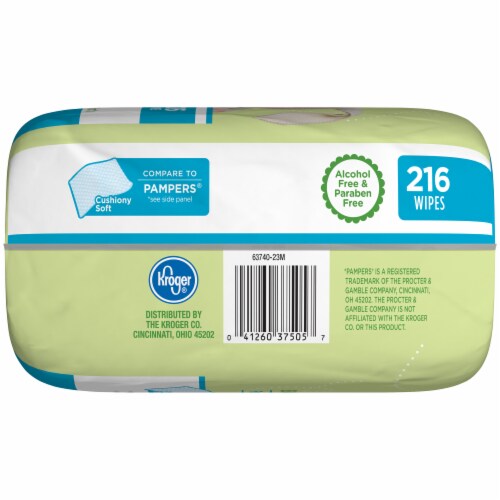 Comforts™ Fragrance Free Baby Wipes 216 Count Perspective: right