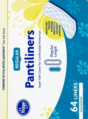Kroger® Unscented Pantyliners Perspective: right