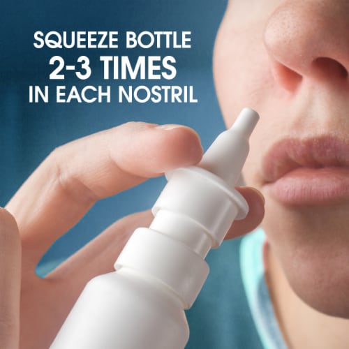Kroger® Oxymetazoline HCl Severe Congestion Nasal Spray with Menthol Perspective: right