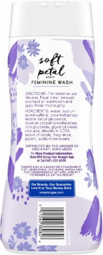 Kroger® Feminine Wash Hypoallergenic Soft Petal Scent Perspective: right