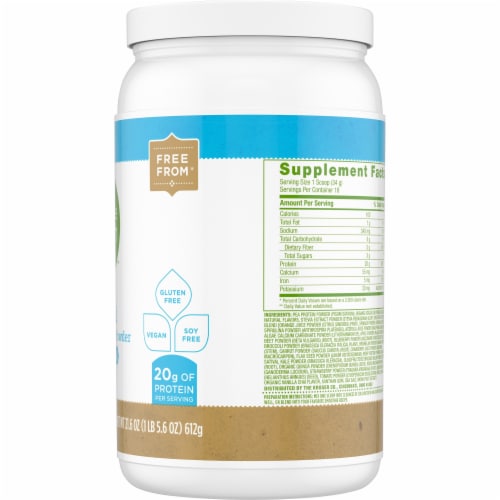 Simple Truth™ Vanilla Plant Based Protein Powder Perspective: right