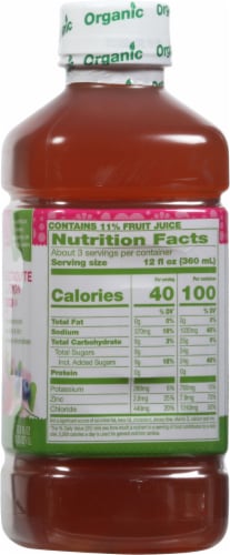 Simple Truth Organic® Wild Berry Electrolyte Solution Drink Perspective: right