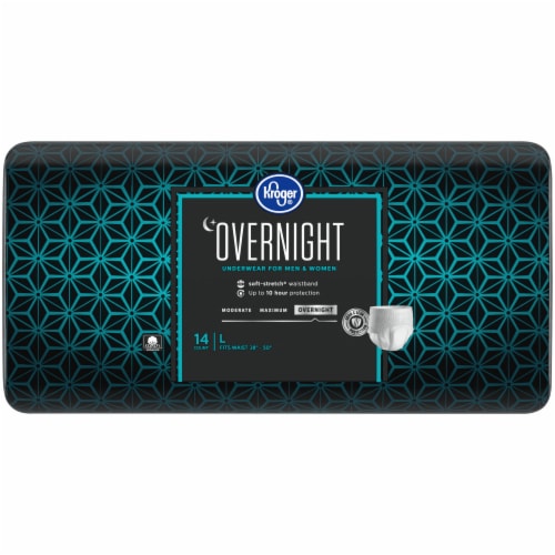 Kroger® Overnight Underwear for Women and Men LG Perspective: right