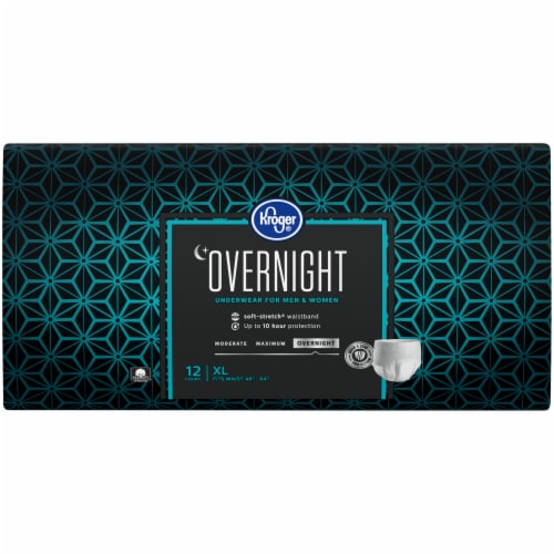 Kroger Adult Incontinence Underwear for Women & Men Overnight