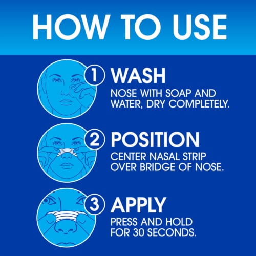 Kroger® Extra Strength Clear Nasal Strips for Sensitive Skin Perspective: right