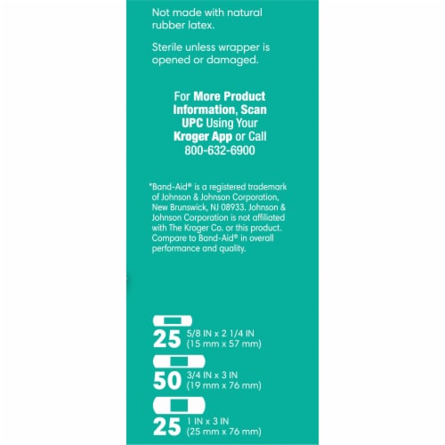 Kroger® Fabric Bandages Assorted Sizes Perspective: right