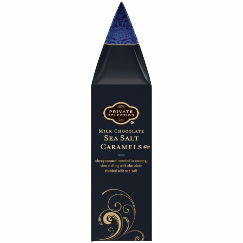 Private Selection® Milk Chocolate Sea Salt Caramels Perspective: right