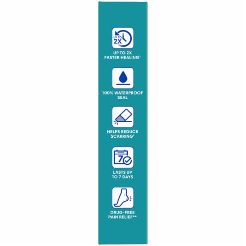 Kroger® Smart-Heal Waterproof Blister Bandages With Hydrocolloid Gel Perspective: right